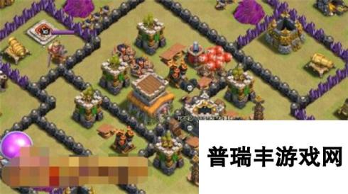 部落冲突COC8本部落战集火阵型推荐