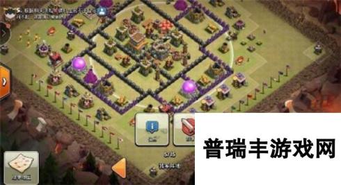 部落冲突COC8本部落战集火阵型推荐